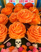 Flor de Cempasúchil Flower Candles