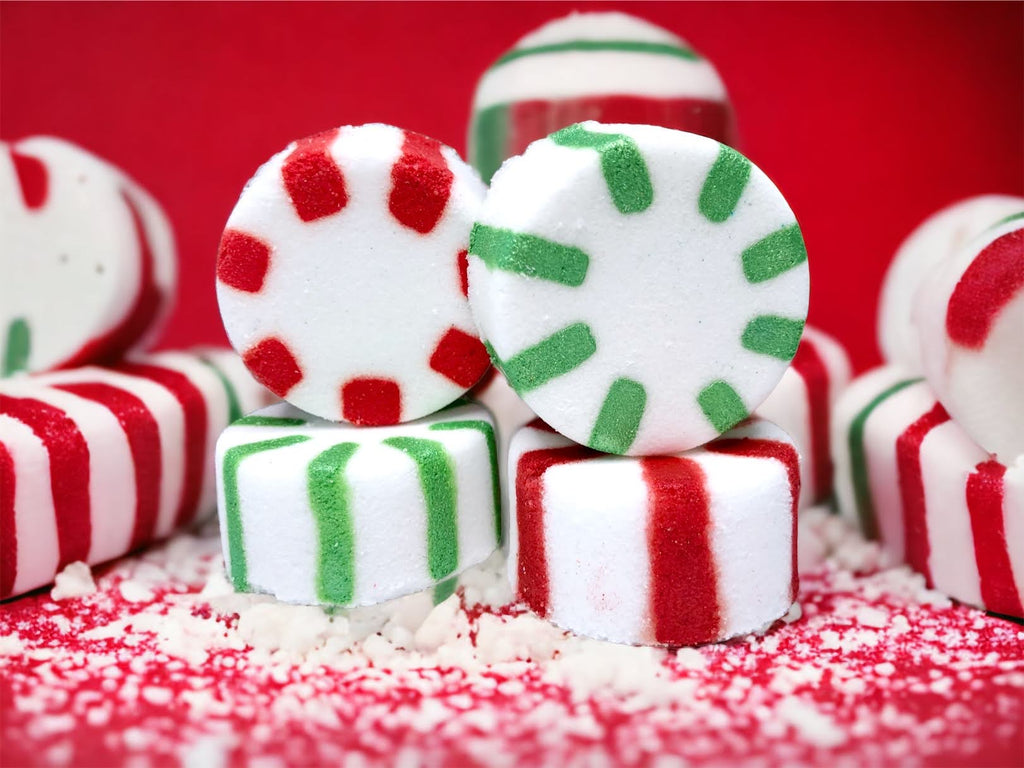 Peppermint Holiday Shower Steamers