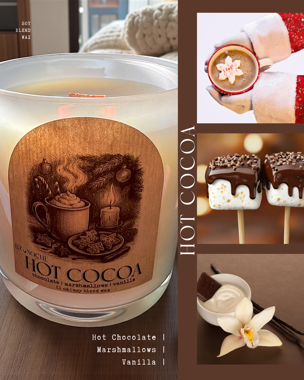 Hot Cocoa Candle
