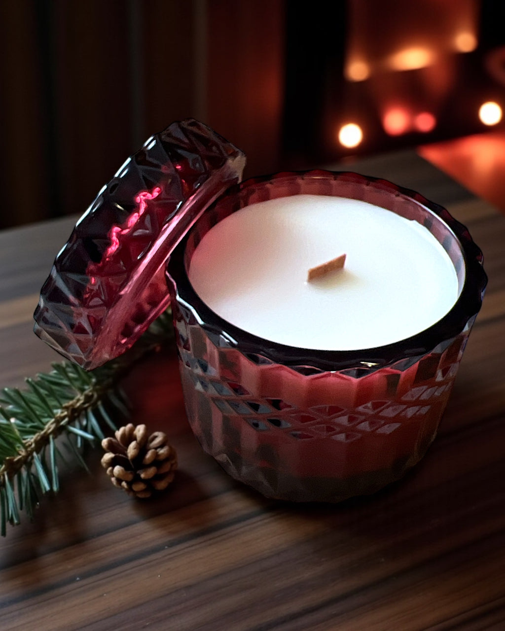 Christmas Cabin Candle