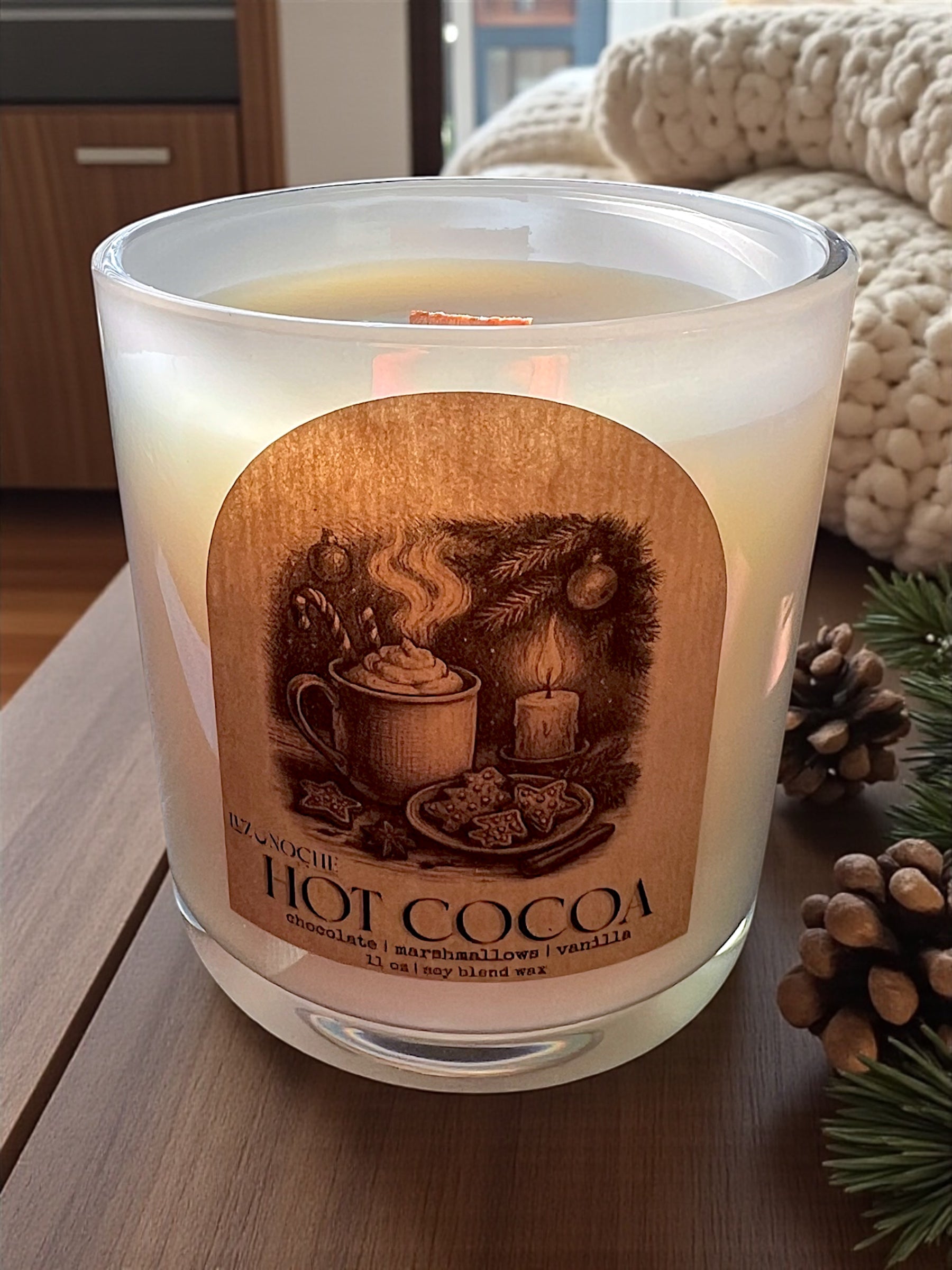 Hot Cocoa Candle