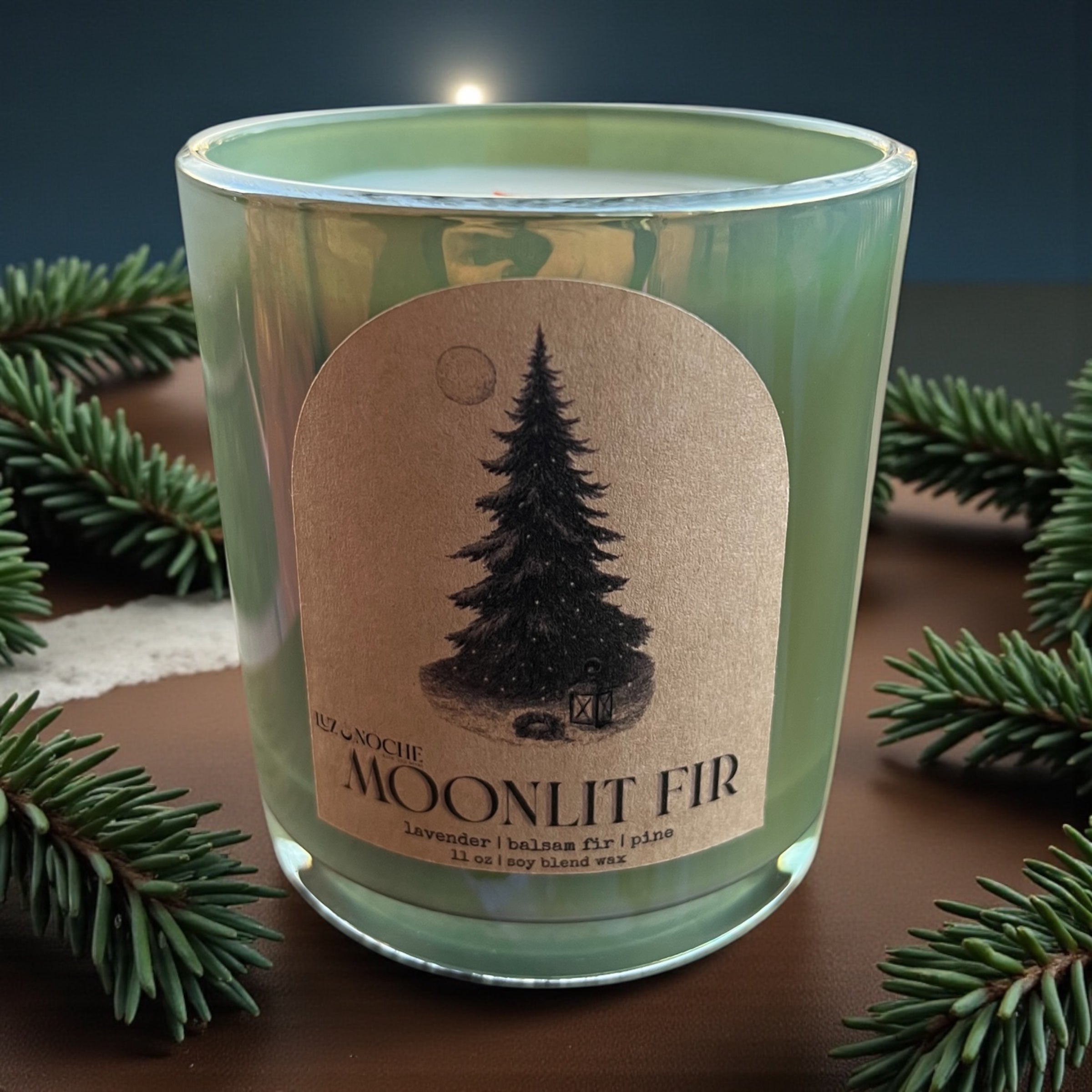 Moonlit Fir Candle