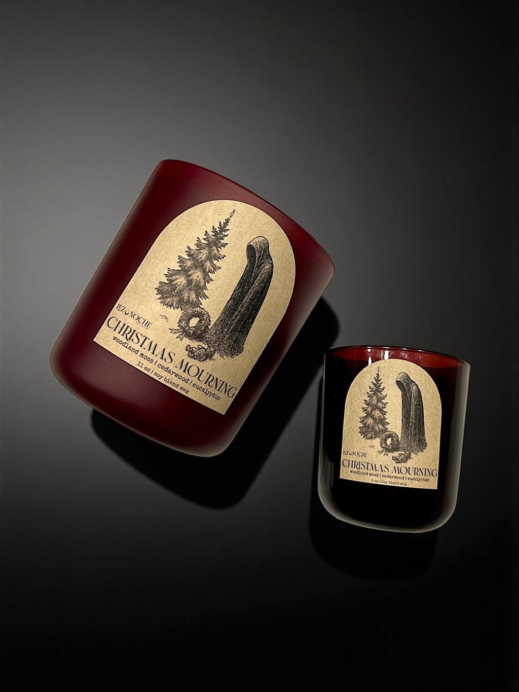 Christmas Mourning Candle