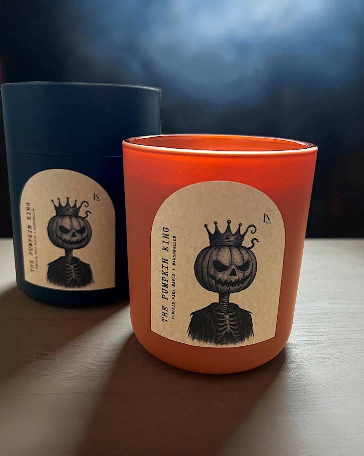 Pumpkin King Wooden Wick Candle